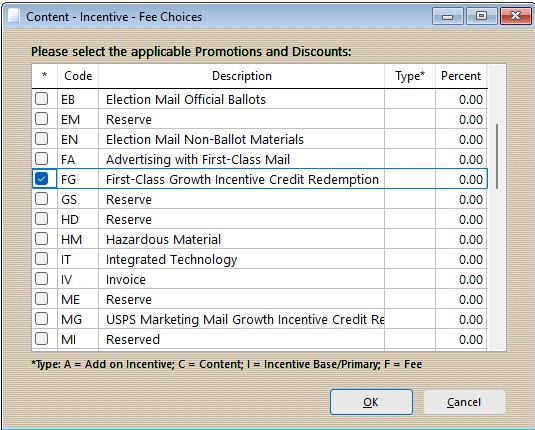 USPS Mail Growth Incentive
