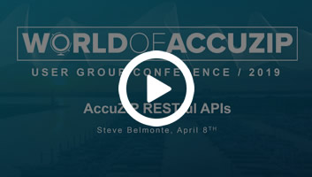 Automate address cleansing and direct mail with AccuZIP API