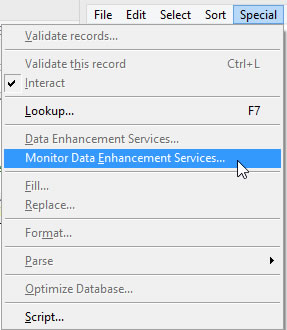 Monitor Data Enhancement Services