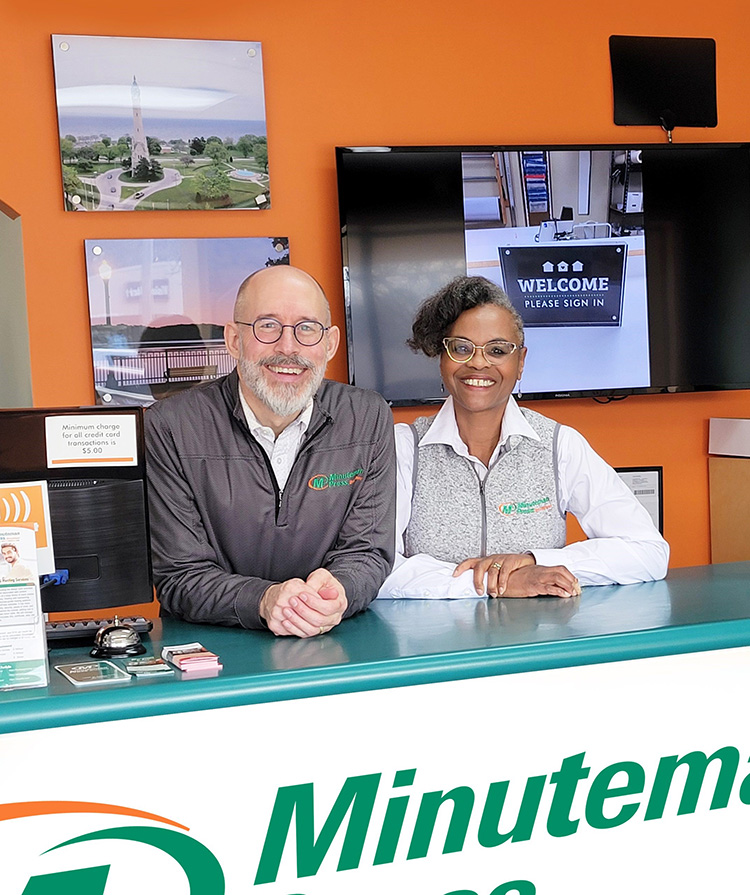 Angila & Scott Allen, Owners, Minuteman Press franchise, Brookfield, WI.