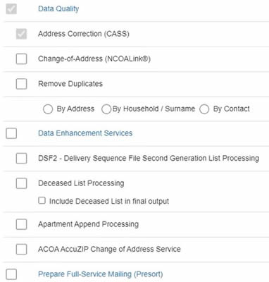 Select Products > Mailing Software > Variable Maps