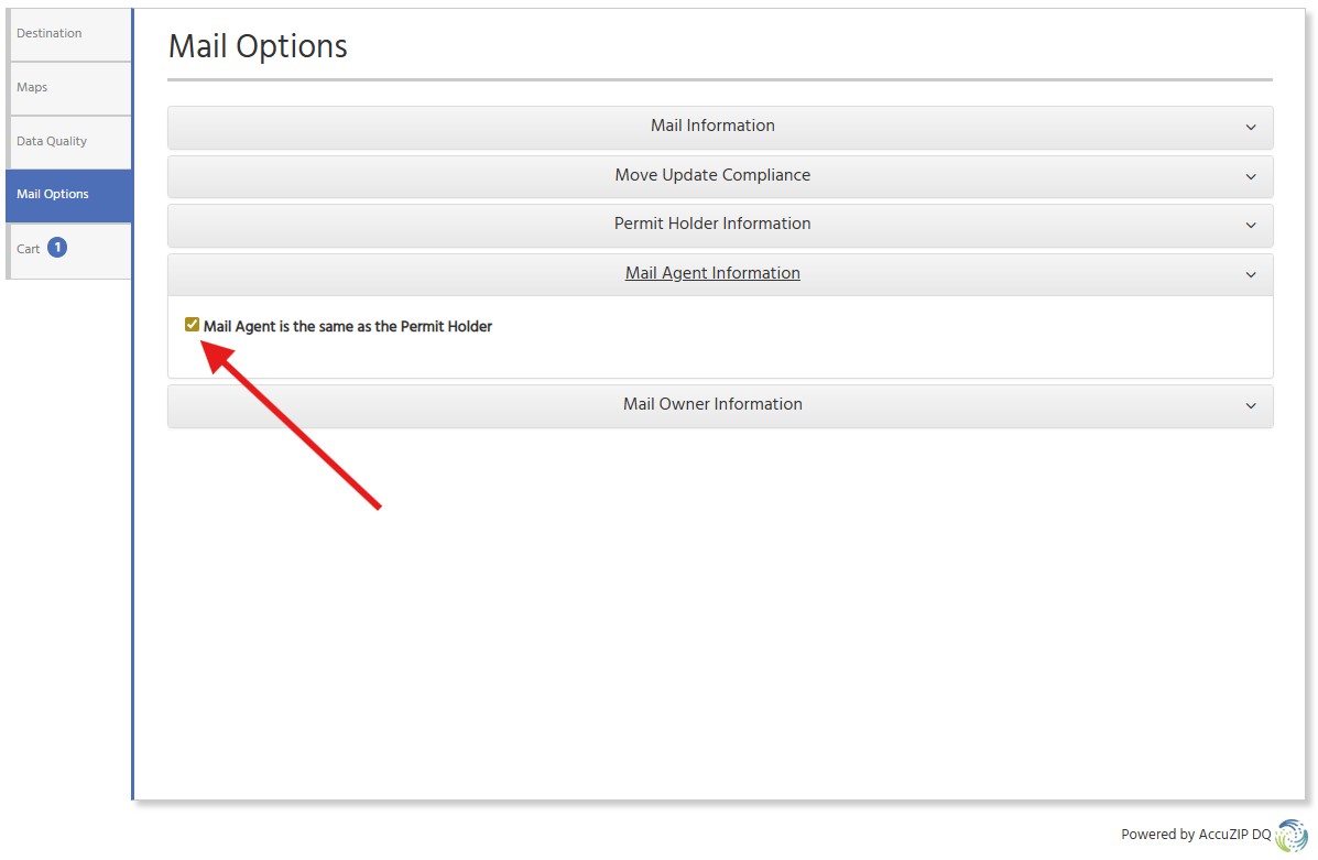 Mailing Agent Setup info