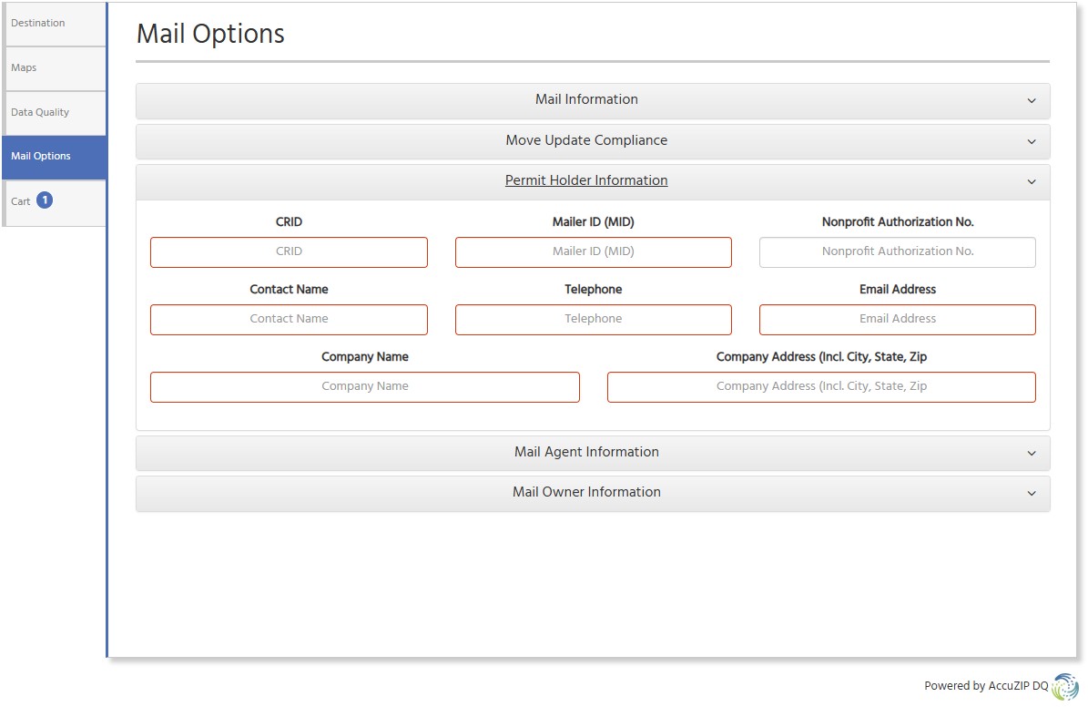 Permit Holder Information