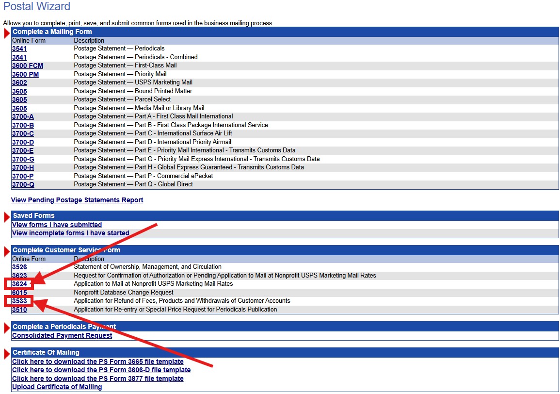 Nonprofit Authorization Application and Refund form
