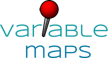 Variable Maps with Directions by AccuZIP