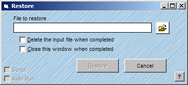 Restore Window