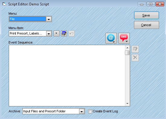 Script Editor Window