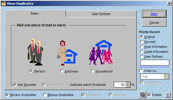 Basic Duplicate Detection